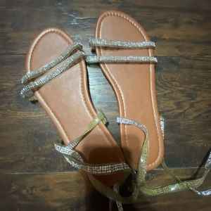 Silver Sandals